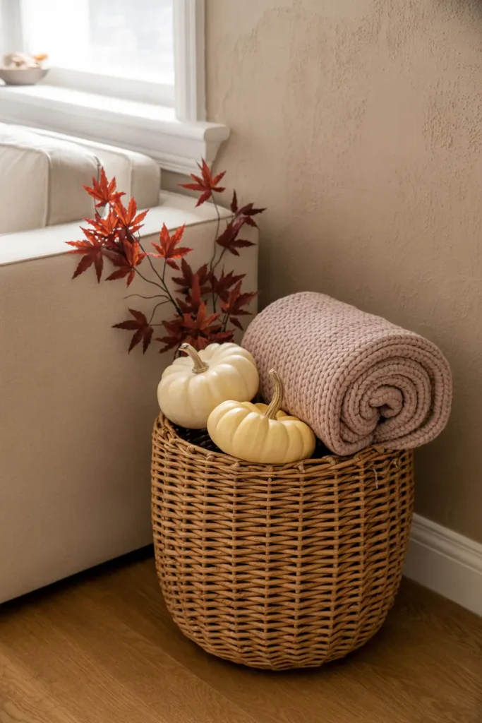Blush Harvest Basket