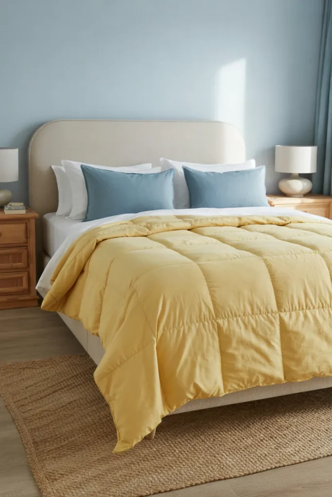Butter Yellow Bedding