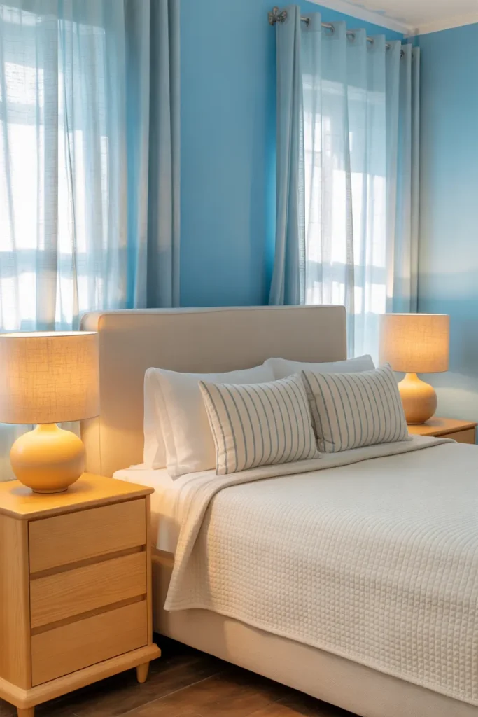 Butter Yellow Bedside Lamps