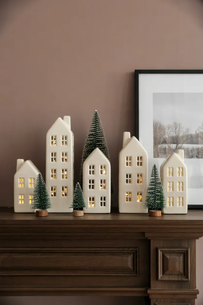 Ceramic Christmas Village