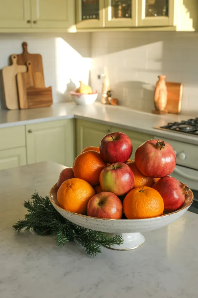 Christmas Fruit Bowl