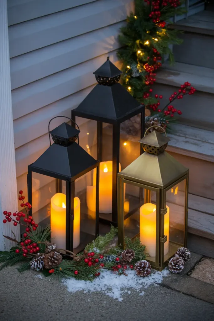 Christmas Lantern Cluster