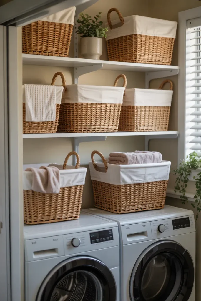 Color Coordinated Baskets
