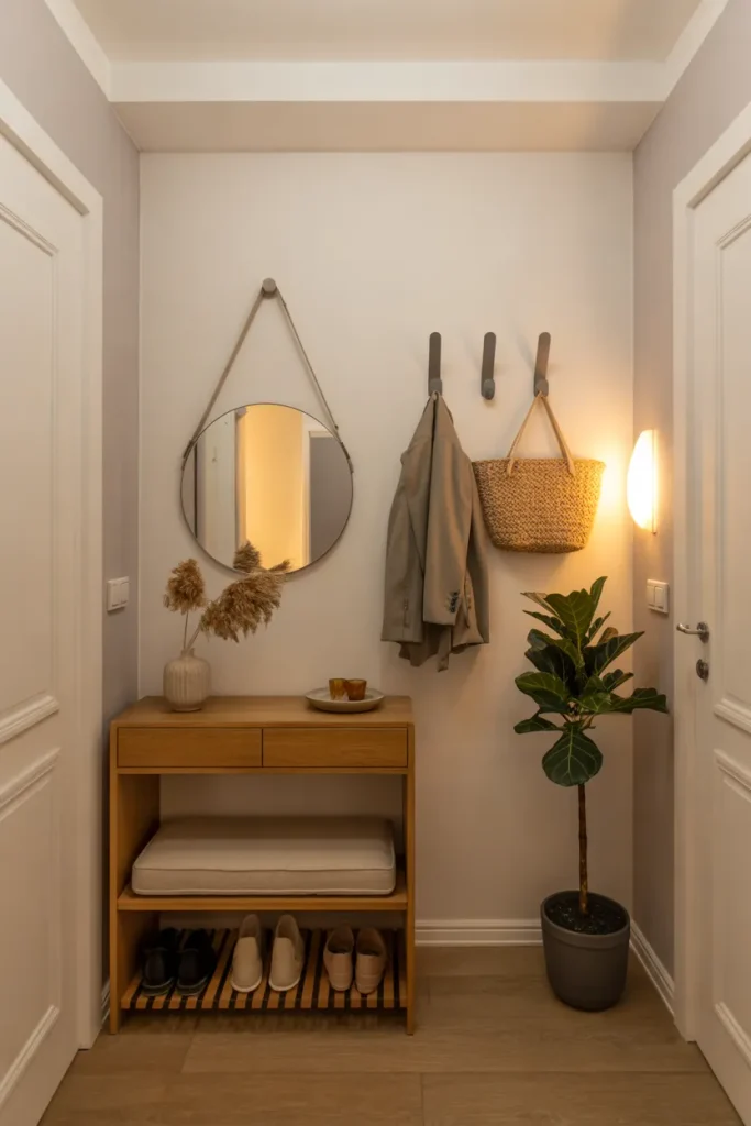 Compact Entryway Design