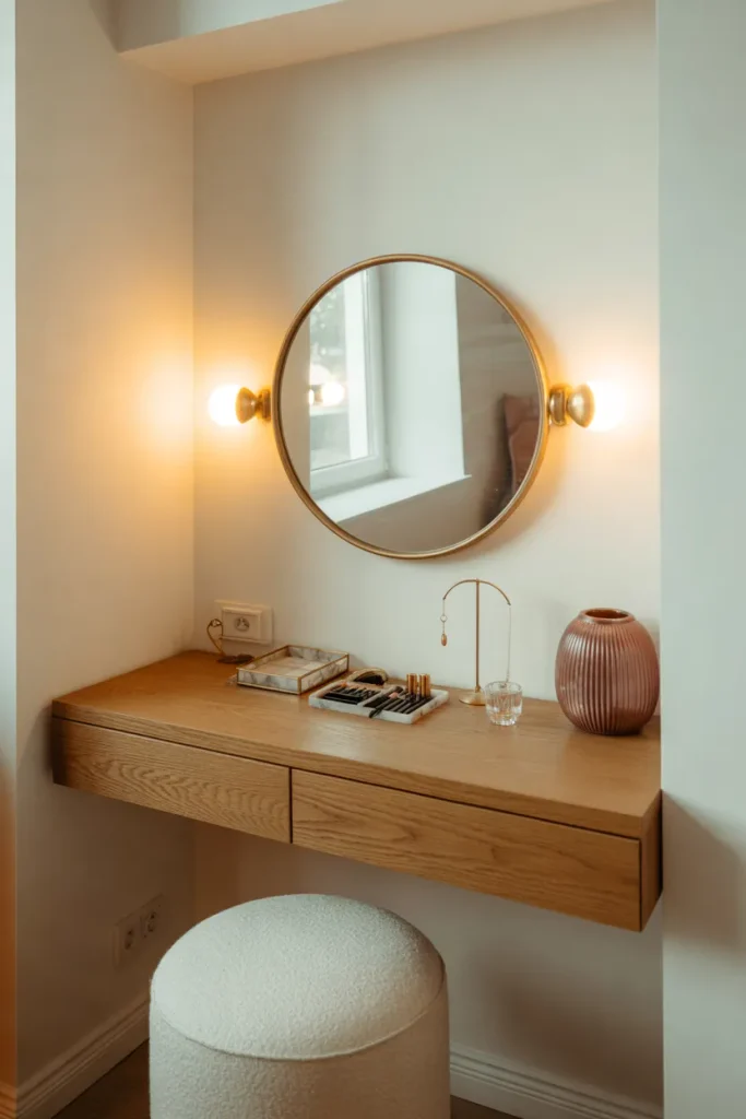 Compact Vanity Corner