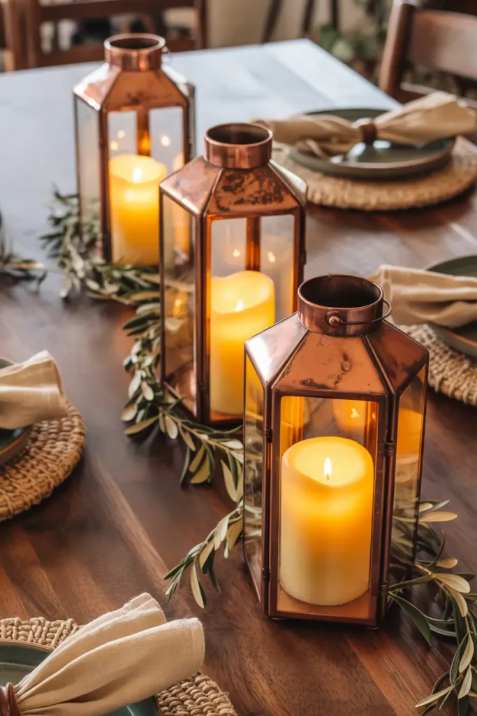 Copper Lantern Cluster