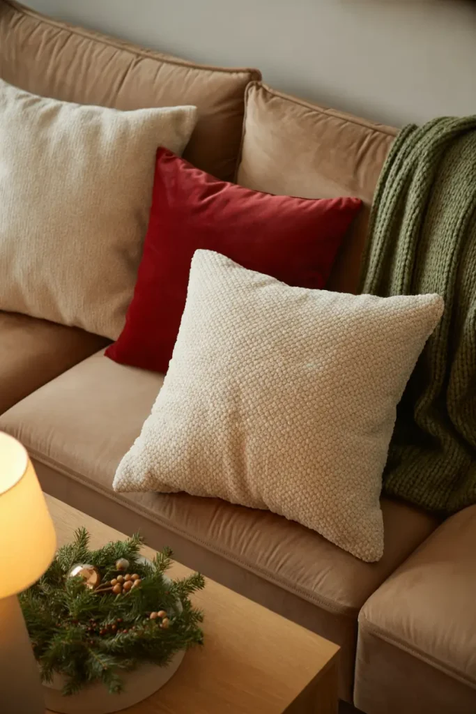 Cream Bouclé Pillows