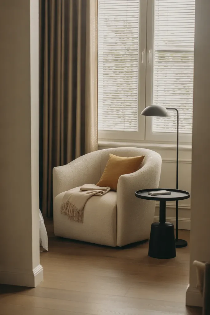 Cream Reading Nook