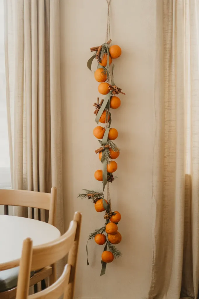 Dried Orange Garland