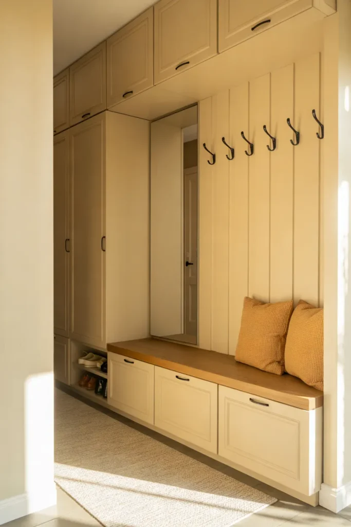 Entryway Storage Bench