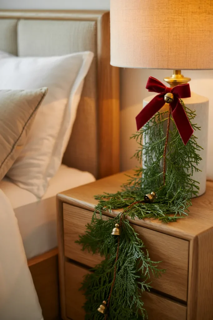 Evergreen Bedside Garland