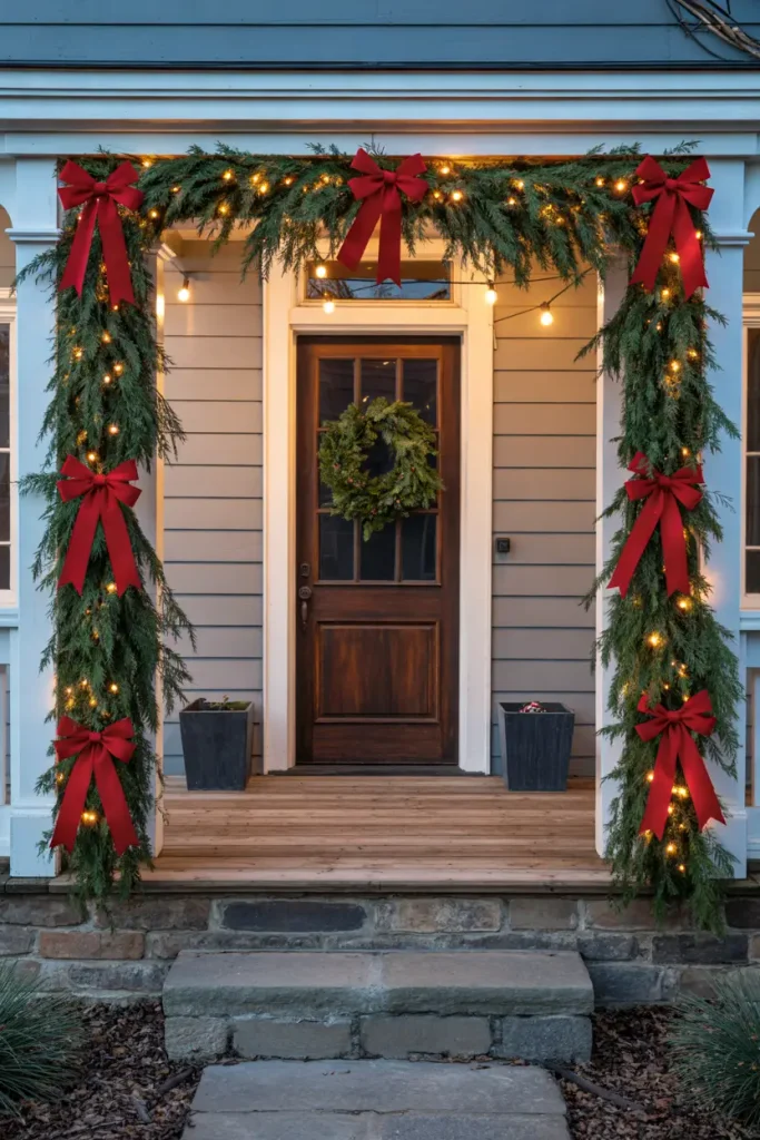 Evergreen Doorway Garland