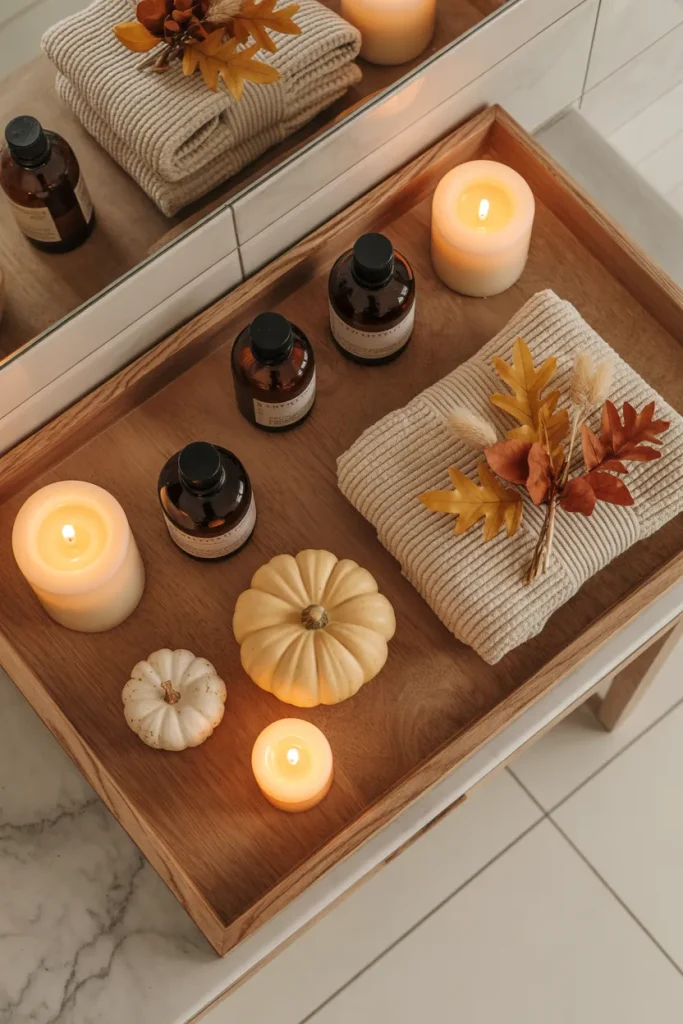 Fall Tray Arrangements