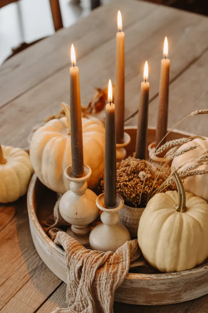 Farmhouse Candle Centerpiece