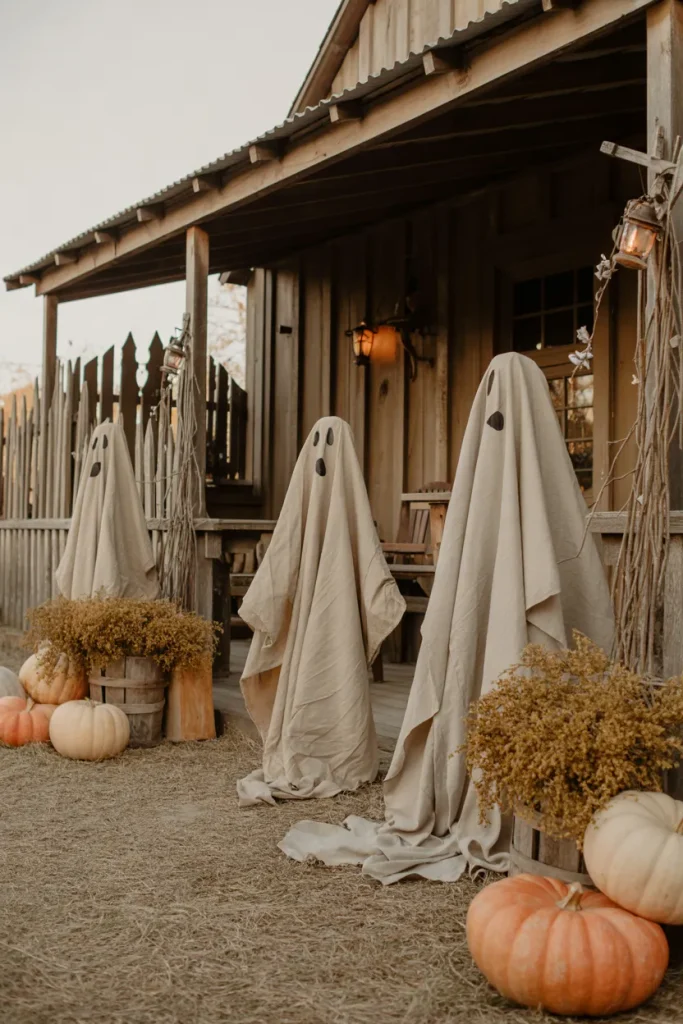 Farmhouse Ghost Figures