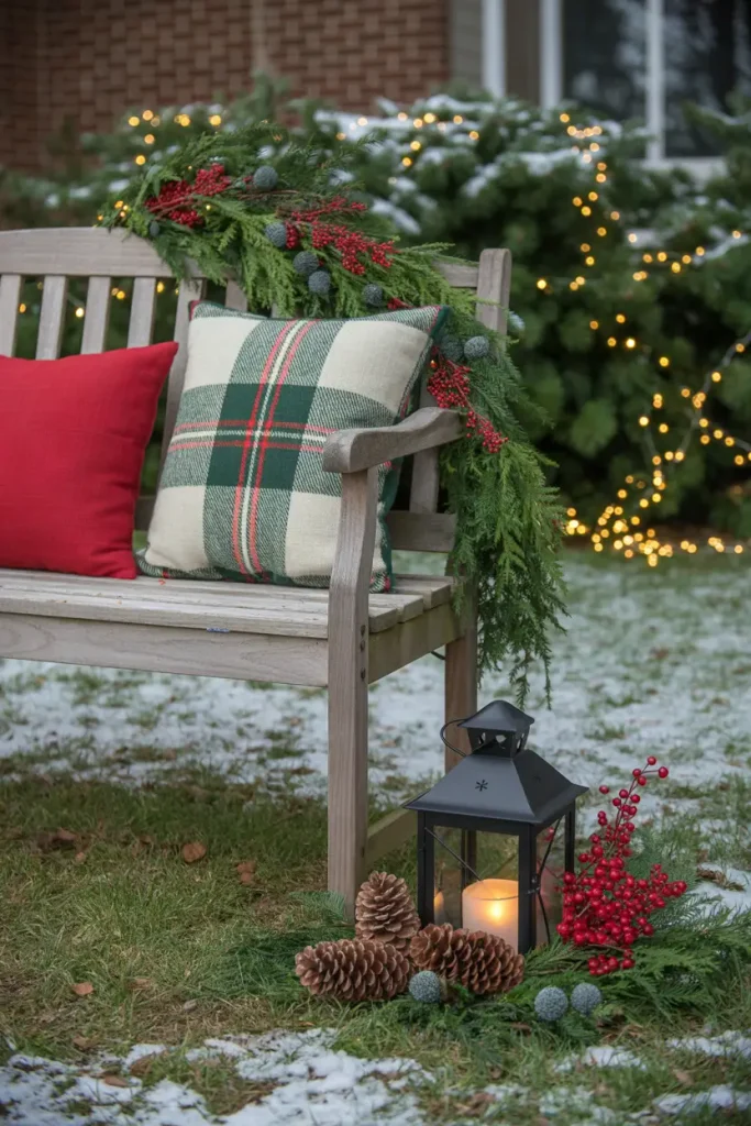 Festive Bench Display