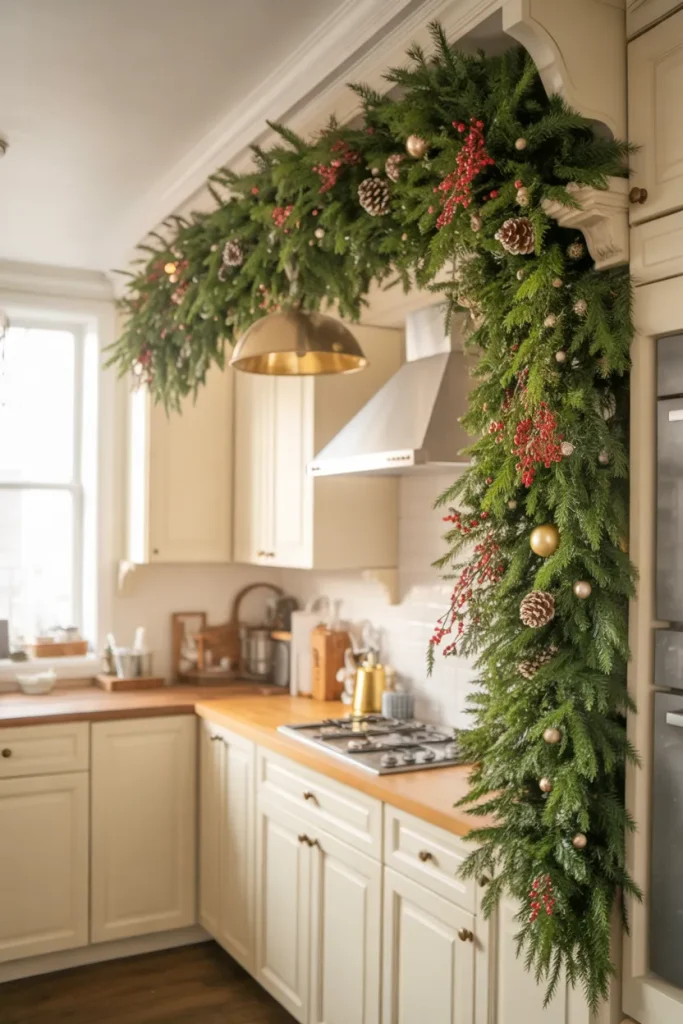 Festive Greenery Garland