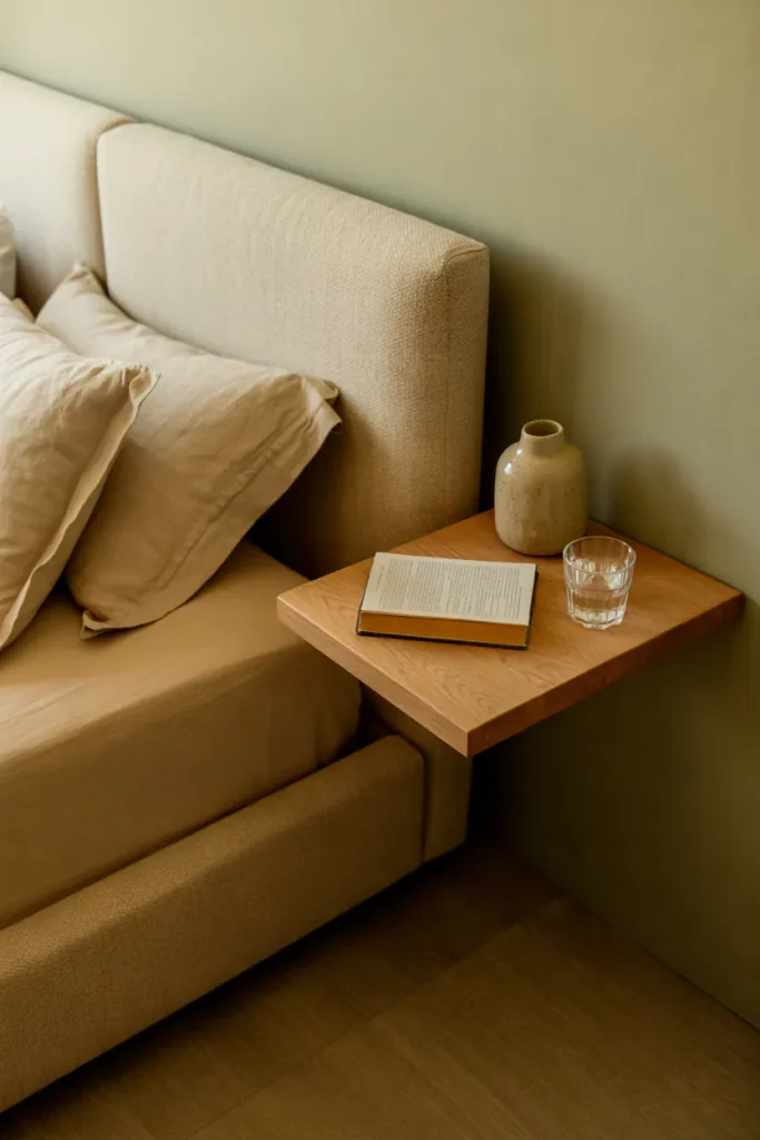 Floating Bedside Ledge