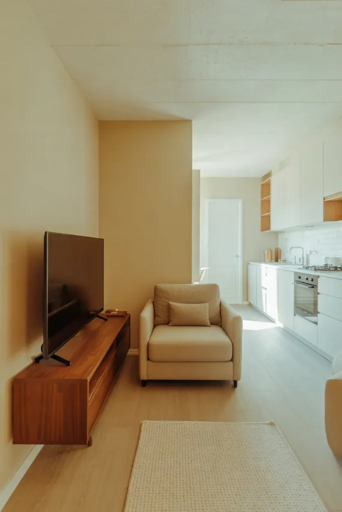 Floating Media Console