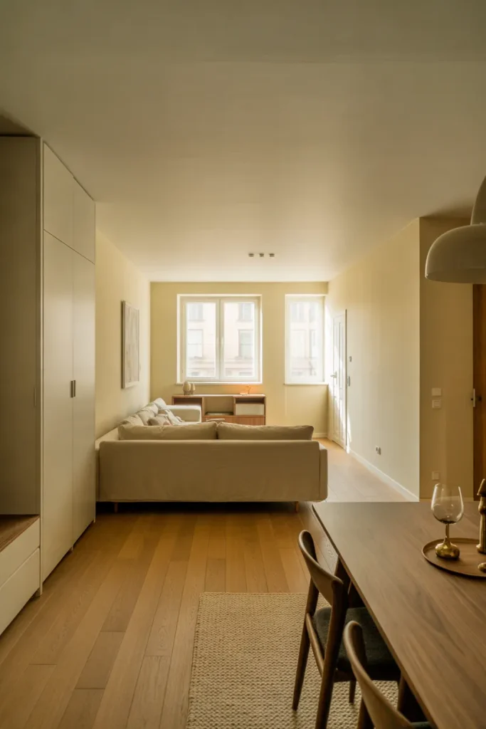 Floating Sofa Divider
