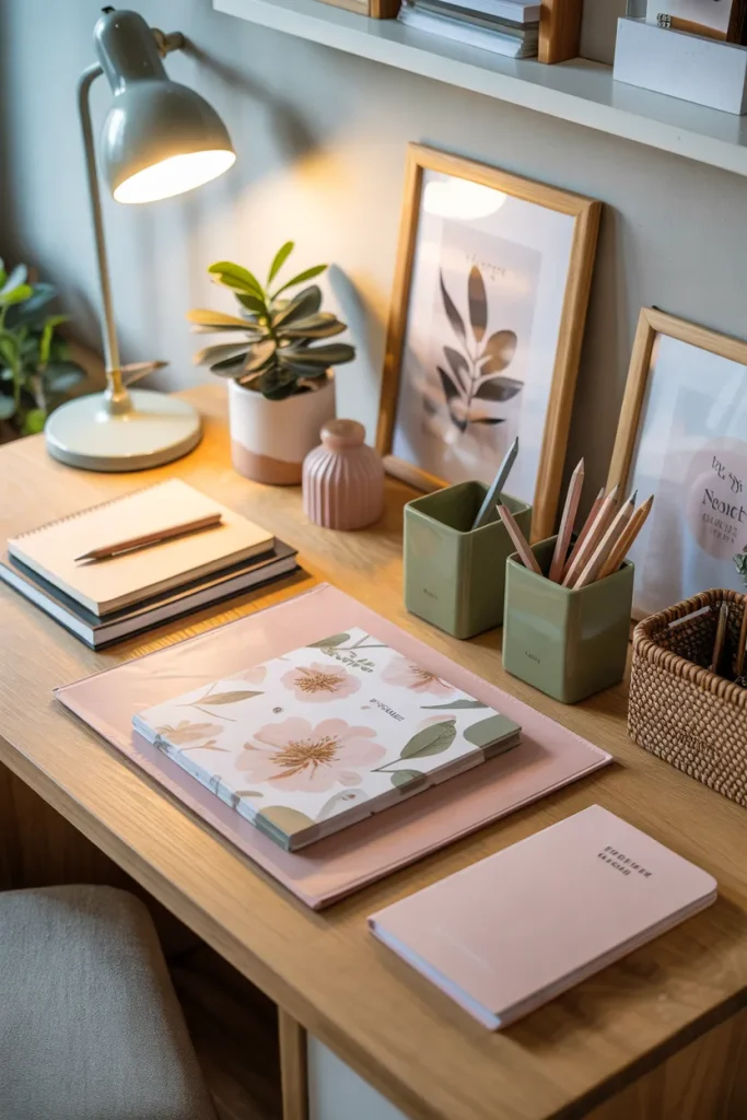 Floral Desk Accessories