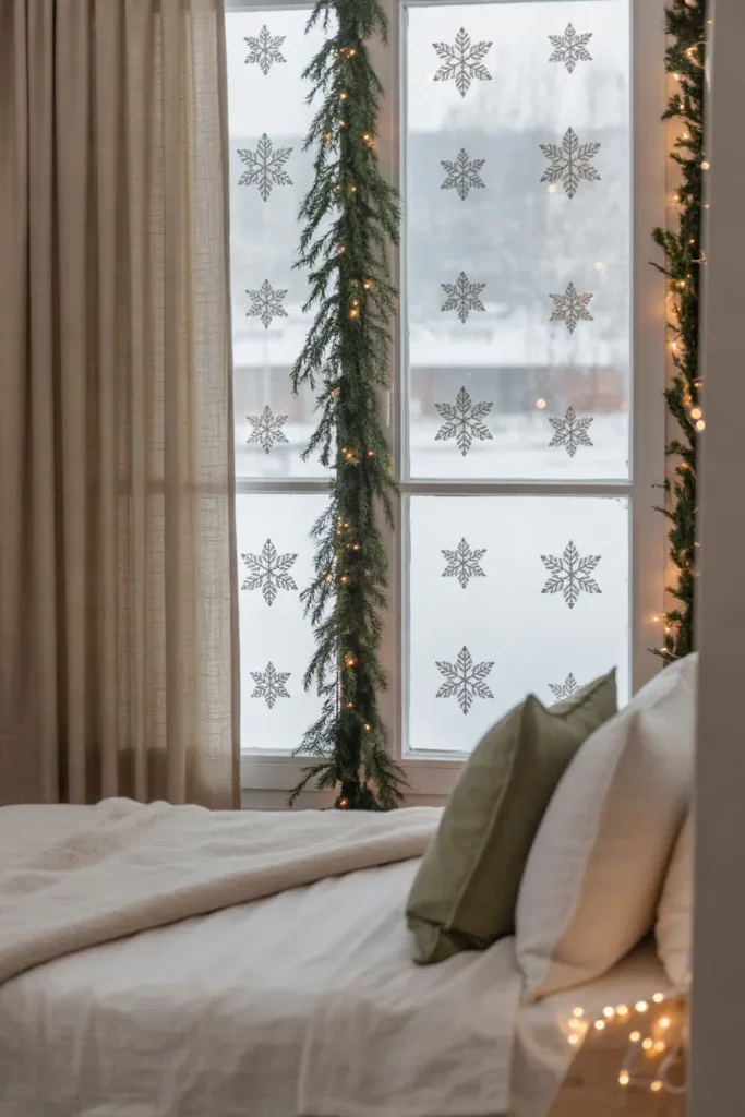 Frosted Window Decor