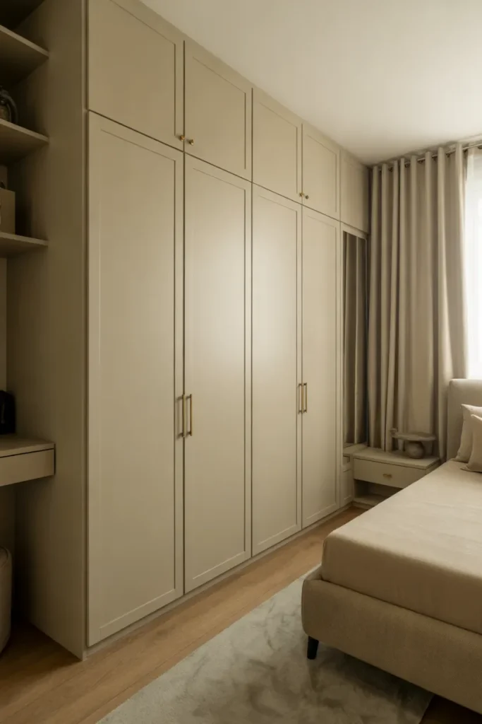 Full-Height Closet Wall