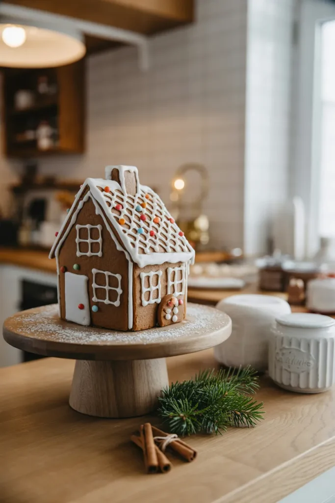 Gingerbread House Display