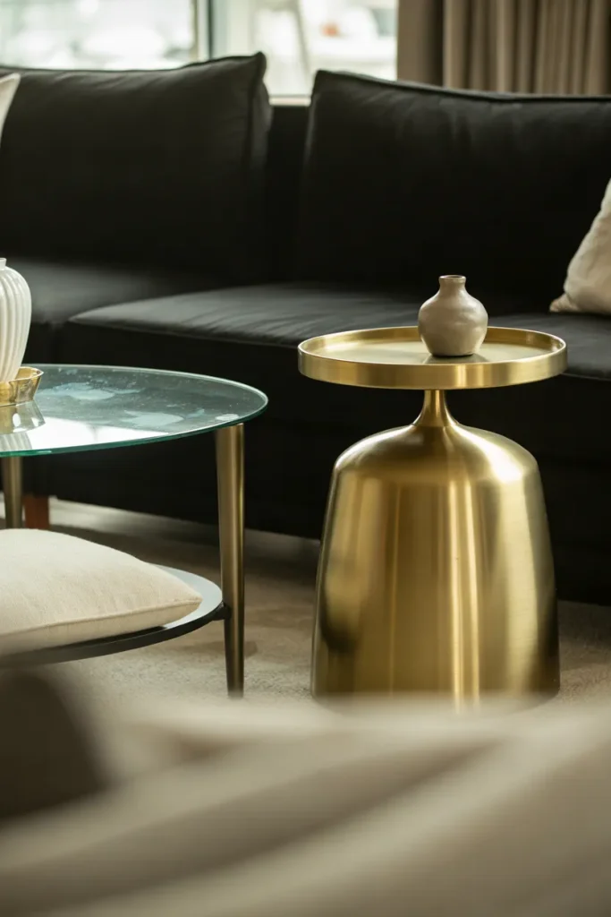Gold Accent Tables