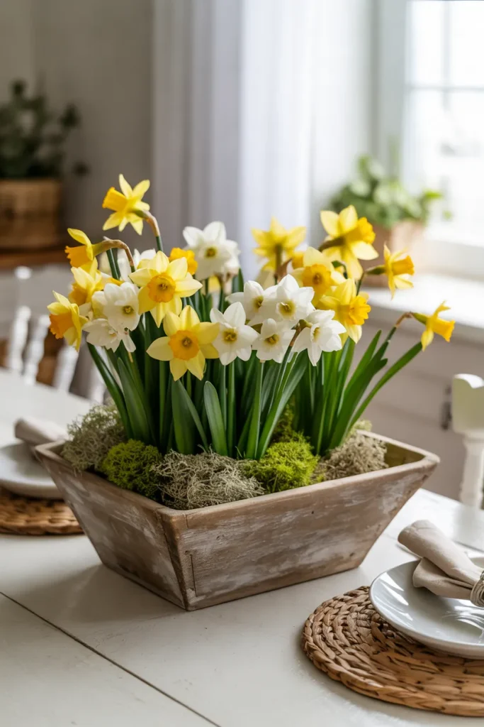 Golden Daffodil Bunches