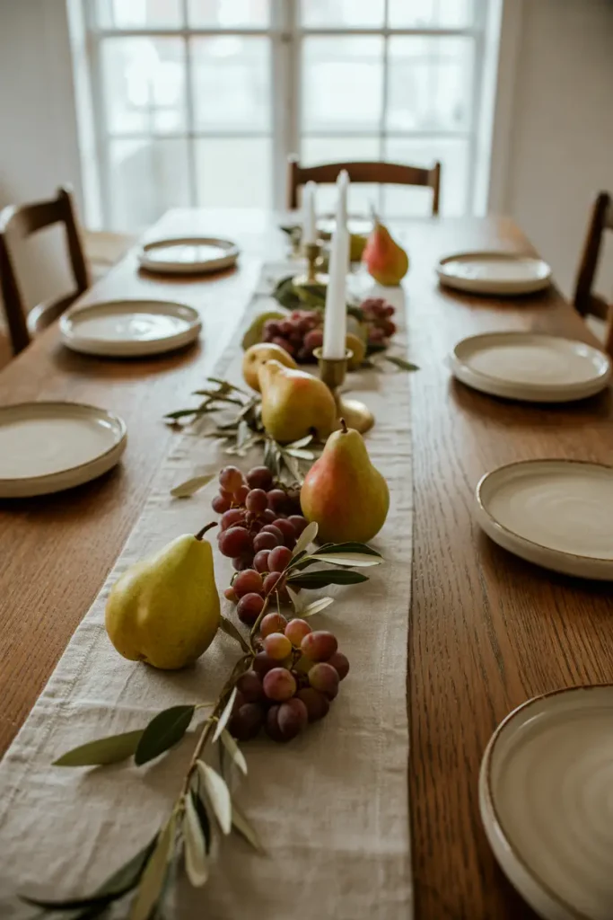 Golden Pear Table Runner