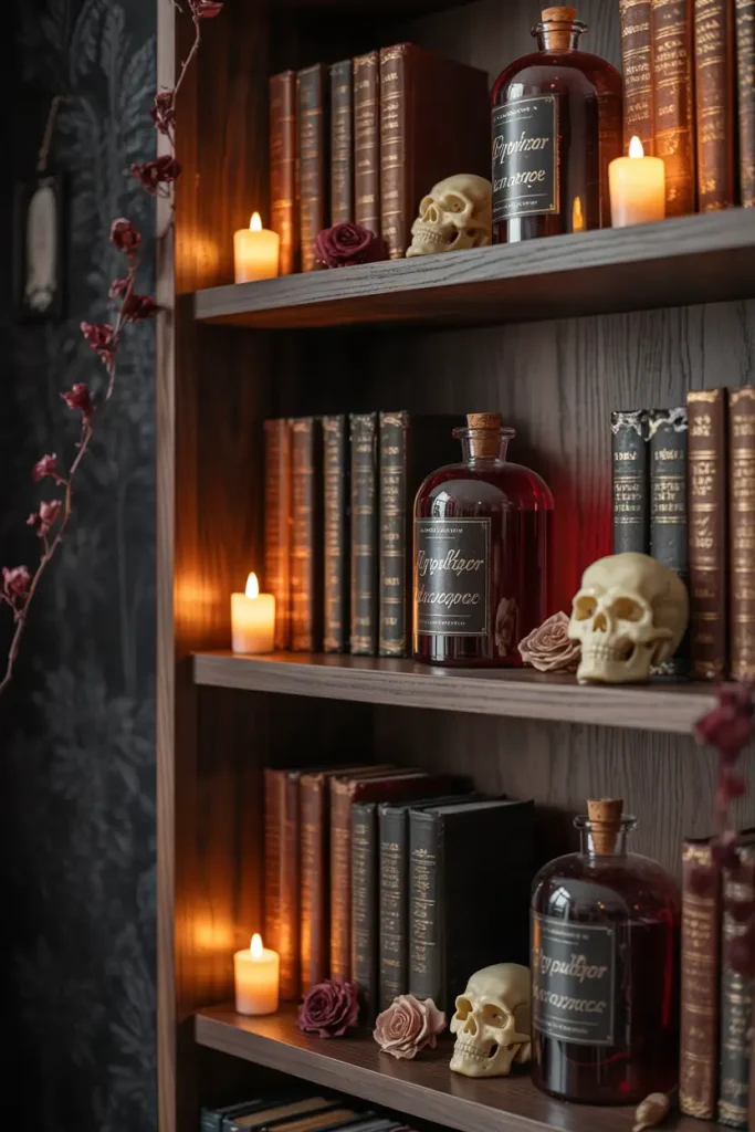 Gothic Potion Shelf