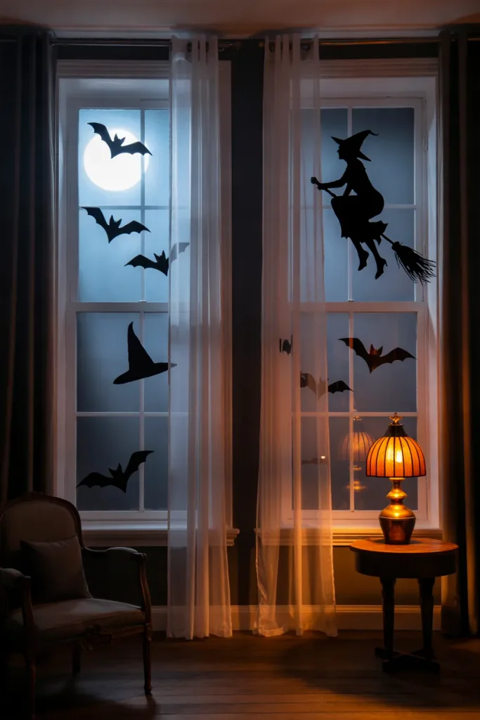Gothic Window Silhouettes