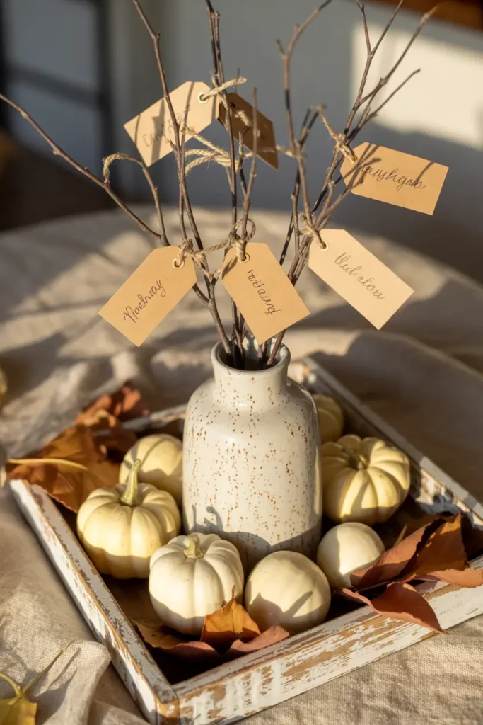 Gratitude Branch Display