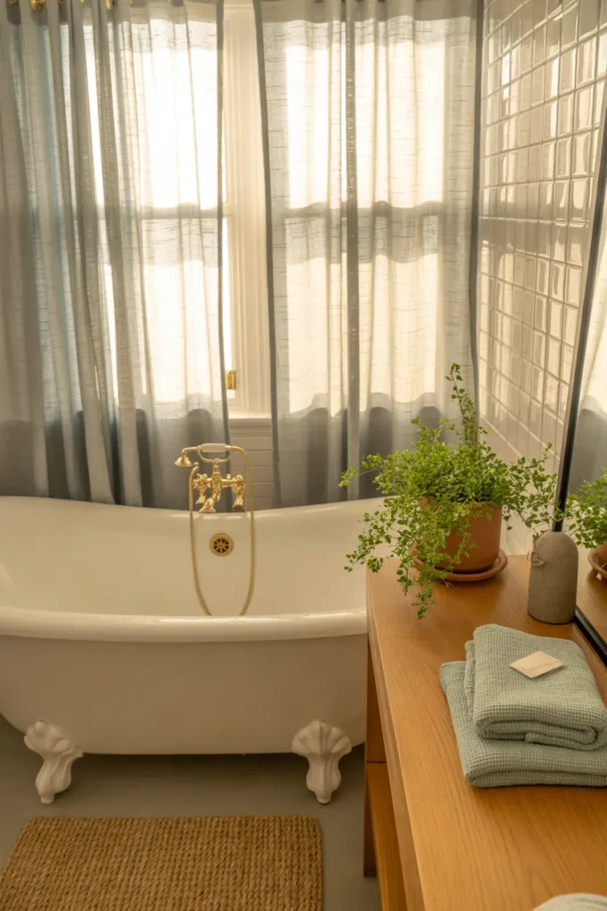 Gray Window Treatments