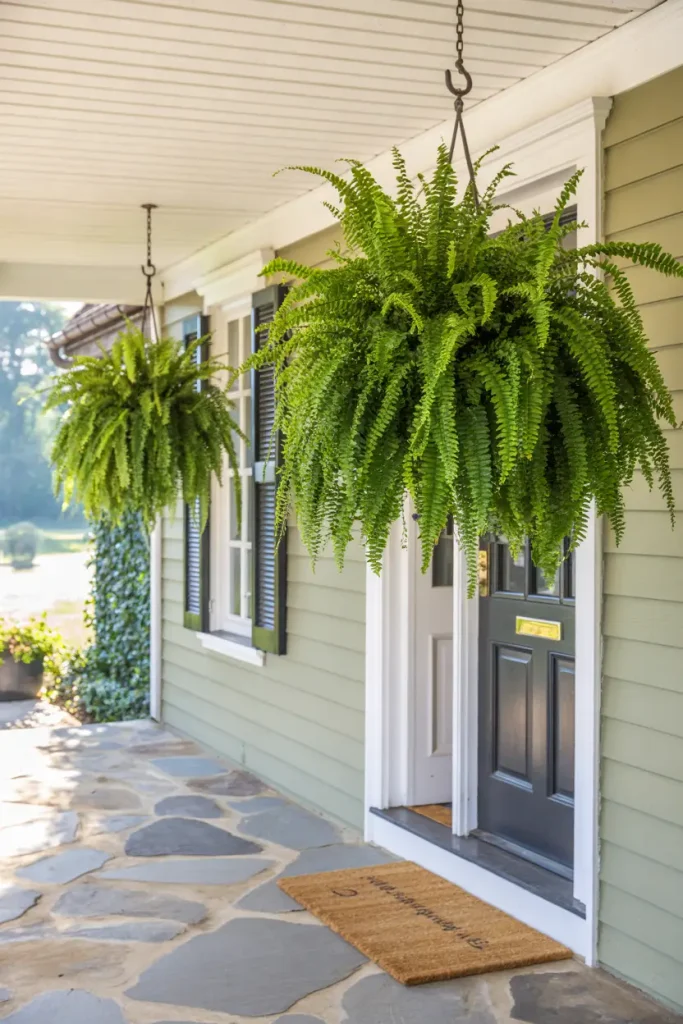 Hanging Fern Baskets
