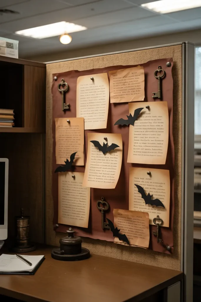 Haunted Bulletin Board