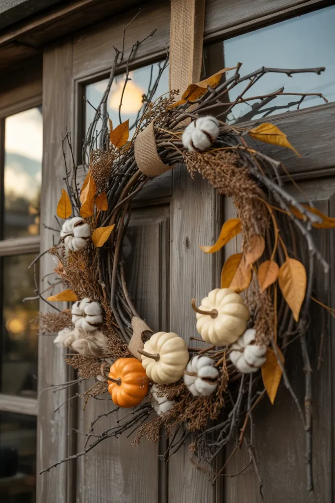 Haunted Farmhouse Wreath