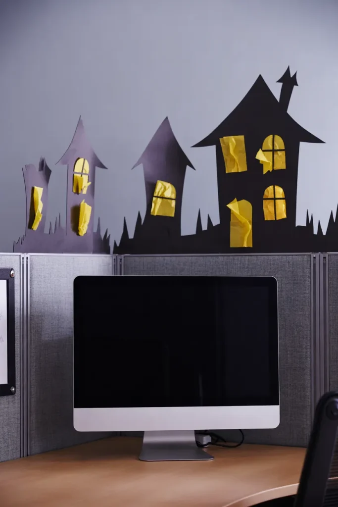 Haunted House Silhouette