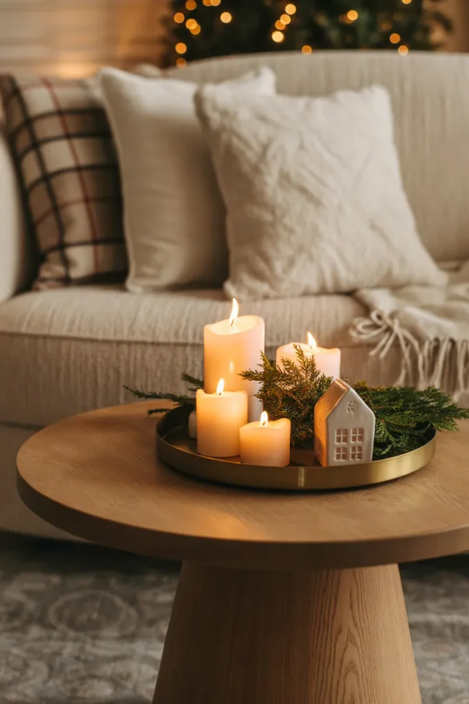 Holiday Coffee Table Tray