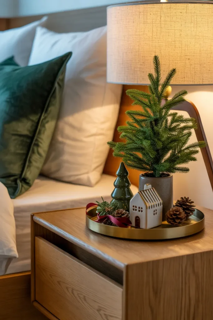 Holiday Nightstand Tray