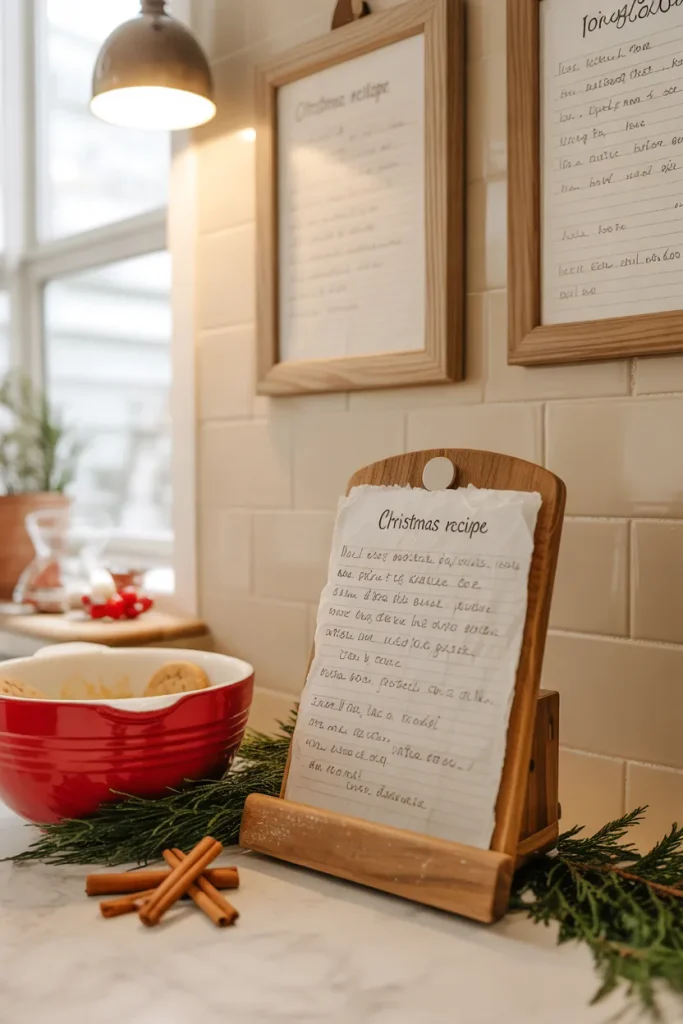 Holiday Recipe Display