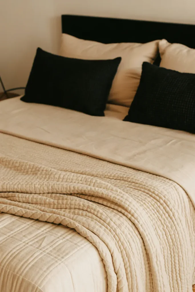 Layered Cream Bedding