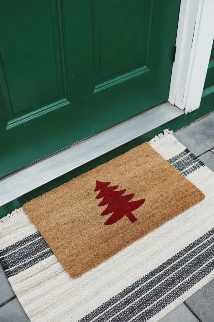Layered Holiday Doormat