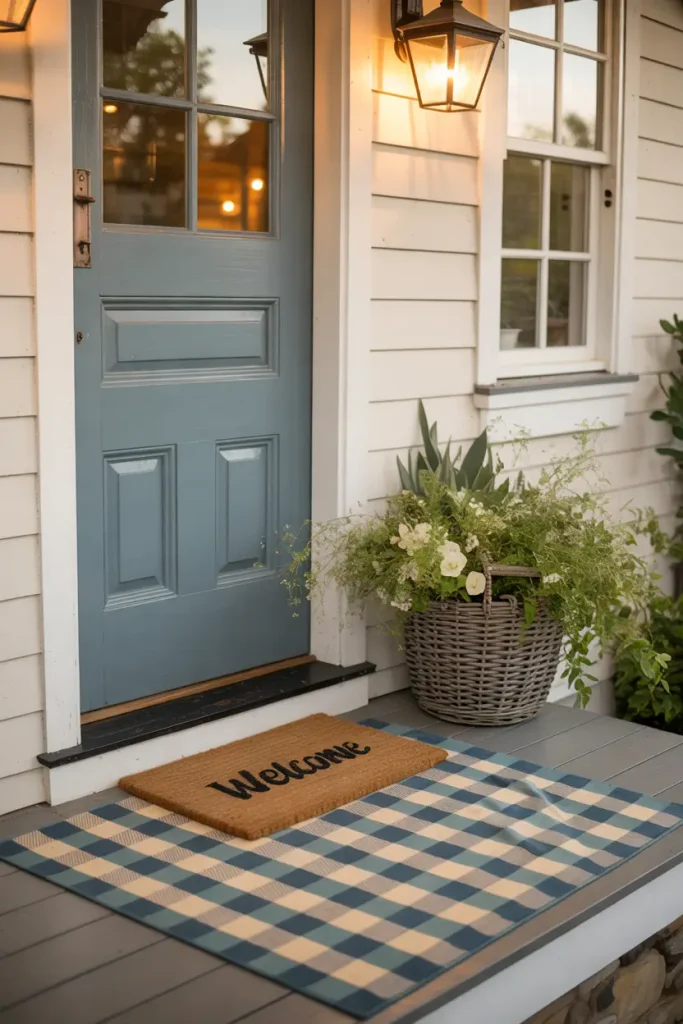 Layered Welcome Mats