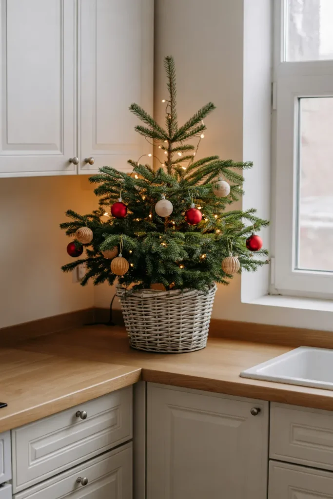 Mini Christmas Tree Corner