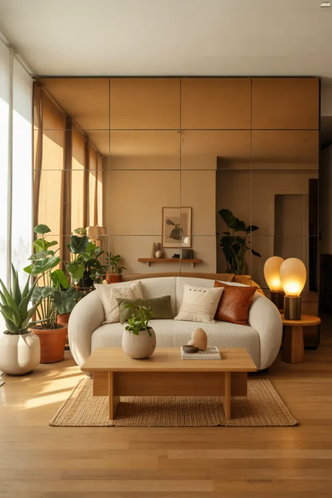 Mirror Accent Walls