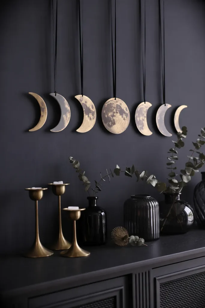 Moon Phase Wall