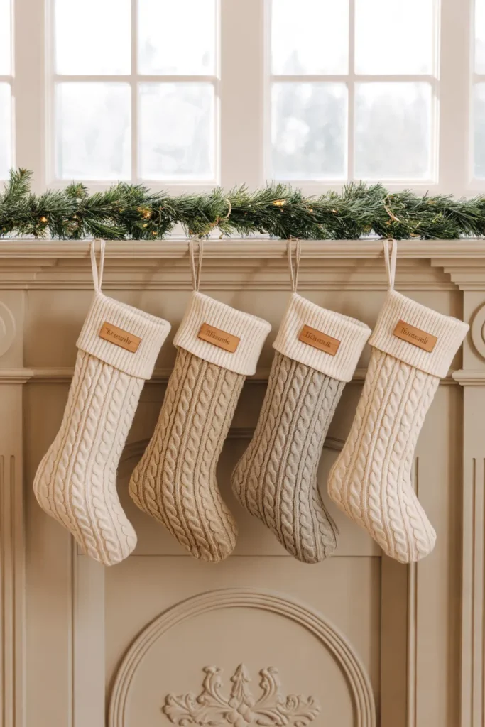 Neutral Stocking Row