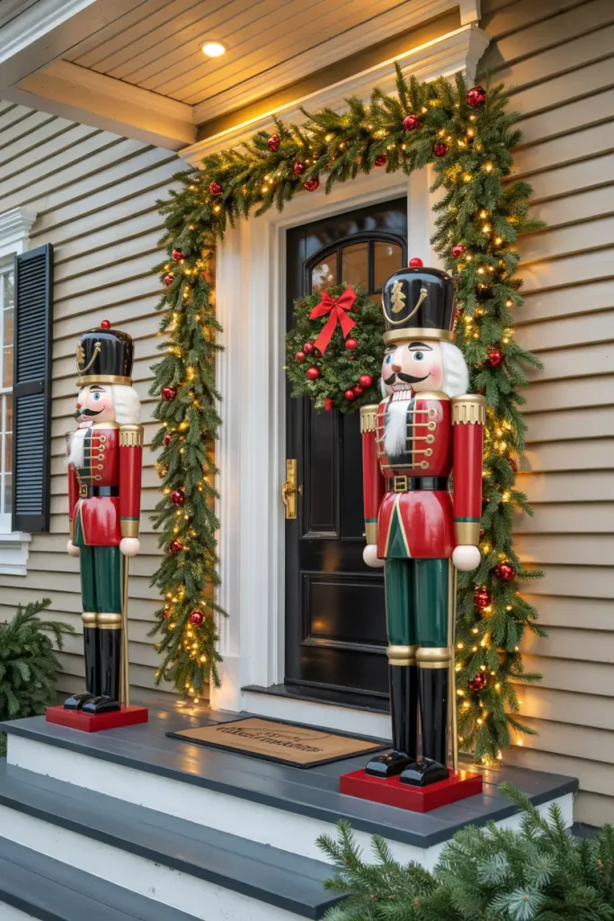 Nutcracker Porch Pair